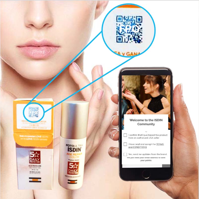 QR codes for marketing campaigns: how ISDIN skincare uses connected packaging