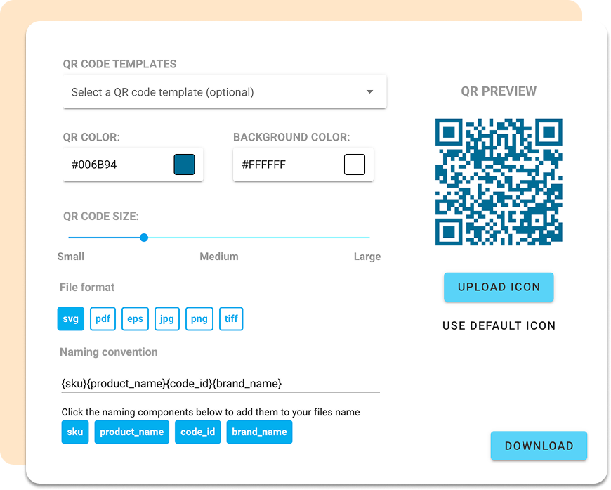 QR code generator Scantrust